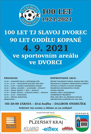 Slavoj Dvorec 100 let